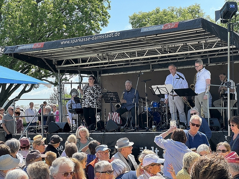 Jazzpicknick auf der Mathildenhöhe — Platanenhain